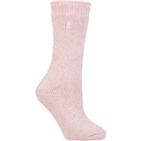 Women's 1 Pair SOCKSHOP Original Heat Holders 2.3 TOG Thermal Socks Rose Blush 4-8 Ladies