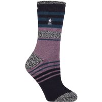 1 Pair SOCKSHOP 2.3 TOG Patterned Thermal Socks Cherith Dark Teal 4 8