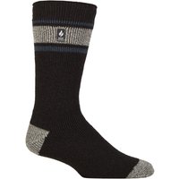 1 Pair SOCKSHOP 2.3 TOG Patterned Plain Thermal Socks Fraser Charcoal Mid 6 11