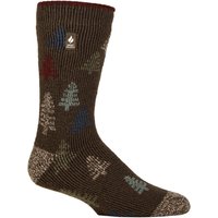 1 Pair SOCKSHOP 2.3 TOG Patterned Plain Thermal Socks Forest 6 11