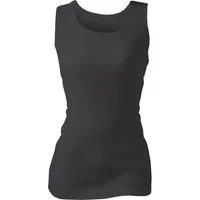 Women's 1 Pack SOCKSHOP Heat Holders 0.45 TOG Sleeveless Vest Black M