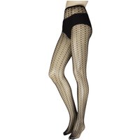 1 Pair Geo Net Tights S M