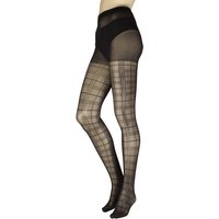 1 Pair Charnos Plaid Tights Medium Large