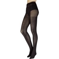 1 Pair Cotton Chevron Tights Small Medium