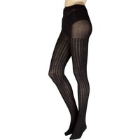 1 Pair Chunky Cable Knit Tights S M