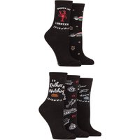 5 Pair Friends Cotton Socks Multi 4 7