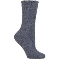 1 Pair Home Cosy Socks Slate One