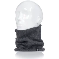 1 Pack Charcoal 2.6 Tog Heatweaver Yarn Neck Warmer Men's One Size - Heat Holders