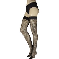 1 Pair Compass Rose Hold Ups S M