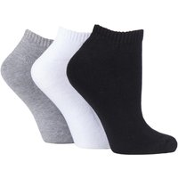 3 Pair Cushion Bamboo Sports Trainer Socks 4 8