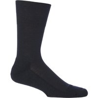 1 Pair Airport Plus Plain Virgin Wool Cotton Cushioned Business Socks Dark 8.5 9.5