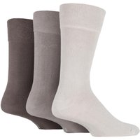 3 Pair Plain Comfort Cuff Socks 7 11