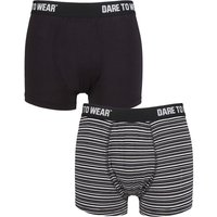 2 Pack SOCKSHOP Bamboo Trunks Charcoal S