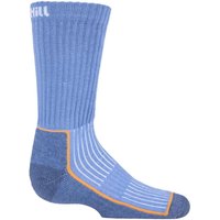 1 Pair Light Blue Made Finland Hiking Socks 4 5.5