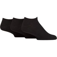 3 Pair Glenmuir Bamboo Sports Half Cushioned Trainer Socks 7 11