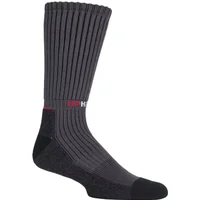 1 Pair Dark Grey Made in Finland Bamboo Hiking Socks Unisex 3-5 Unisex - Uphill Sport