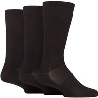 3 Pair Half Cushioned Bamboo Sports Socks 7 11