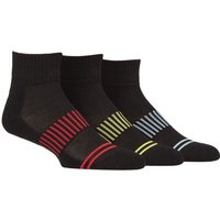 3 Pair Sport Cotton Half Cushioned Mid Length Socks 7 11
