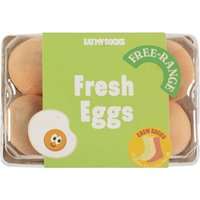 3 Pair Fresh Eggs Cotton Eggs One