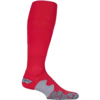 1 Pair Red of London Made in the UK Cushioned Foot Technical Football Socks Men's 6-11 Mens - SOCKSHOP of London