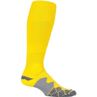 1 Pair Yellow of London Made in the UK Cushioned Foot Technical Football Socks Men's 6-11 Mens - SOCKSHOP of London