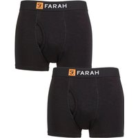 2 Pack Plain Striped Cotton Classic Keyhole Trunks