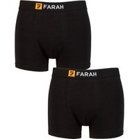 2 Pack Cotton Classic Fitted Trunks S