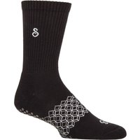 & 1 Pair hipSwan Organic Cotton Gripper Yoga Pilates Socks Large
