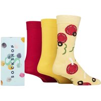 3 Pair Bamboo Bright Gift Boxed Socks Thats Amore 7 11