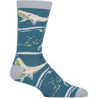 1 Pair Shared Earth Bamboo Humpback Whale Socks 3 7
