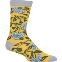 1 Pair Shared Earth Bamboo Hydrangea Socks 3 7