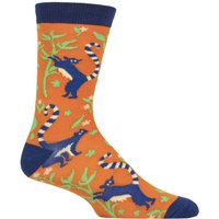 1 Pair Shared Earth Bamboo Lemurs Socks 3 7