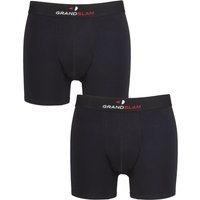 2 Pair Shaped Pouch Cotton Trunks S