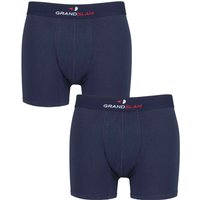 2 Pair Shaped Pouch Cotton Trunks
