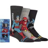 3 Pair SOCKSHOP DC Heroes Gift Boxed Cotton Socks 6 11