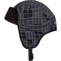 1 Pack Holders Tim Aviator Plaid Hat Plush Cuff Grey L XL