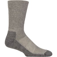 1 Pair HJ Hall Technical Rambler All Season Comfort Socks Light Grey 7
