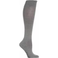 1 Pair Shetland Sensitive Berlin Merino Wool Left And Right Knee High Socks Ladies 5.5-8 Ladies - Falke