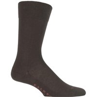 1 Pair Dark Melange Sensitive London Cotton Left Right Socks Comfort Cuff 5.5 8