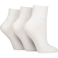 3 Pair IOMI FootNurse Cushioned Foot Bamboo Diabetic Ankle Socks 4 8