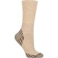 1 Pair SOCKSHOP FootNurse Diabetic Merino Wool Boot Socks Oat 4 8
