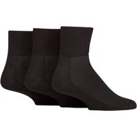 3 Pair IOMI FootNurse Bamboo Diabetic Ankle Socks