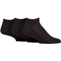 3 Pair IOMI FootNurse Cushioned Foot Bamboo Diabetic Trainer Socks 12 14