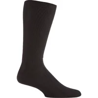 1 Pair Black Footnurse Oedema Extra Wide Cotton Socks Men's 9-11 Mens - Iomi