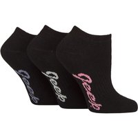 3 Pair Fully Cushioned Bamboo Trainer Socks 4 8