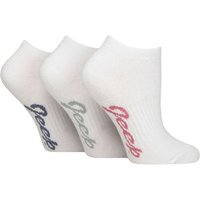 3 Pair Fully Cushioned Bamboo Trainer Socks 4 8