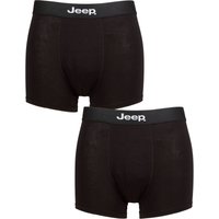 2 Pack Plain Fitted Bamboo Trunks M