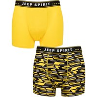 2 Pack Camo Printed Bamboo Trunks Sunshine S