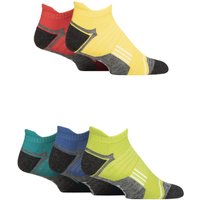 Mens 5 Pair Jeep Technical Trainer Sport Socks Multi 6-11