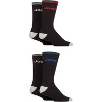 4 Pair Cushioned Crew Sports Socks 6 11